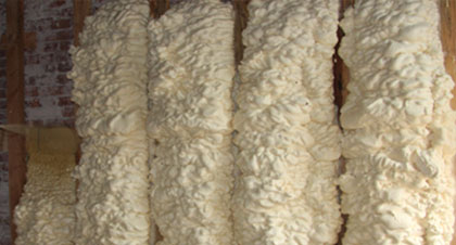 open-cell spray foam for Westminster applications